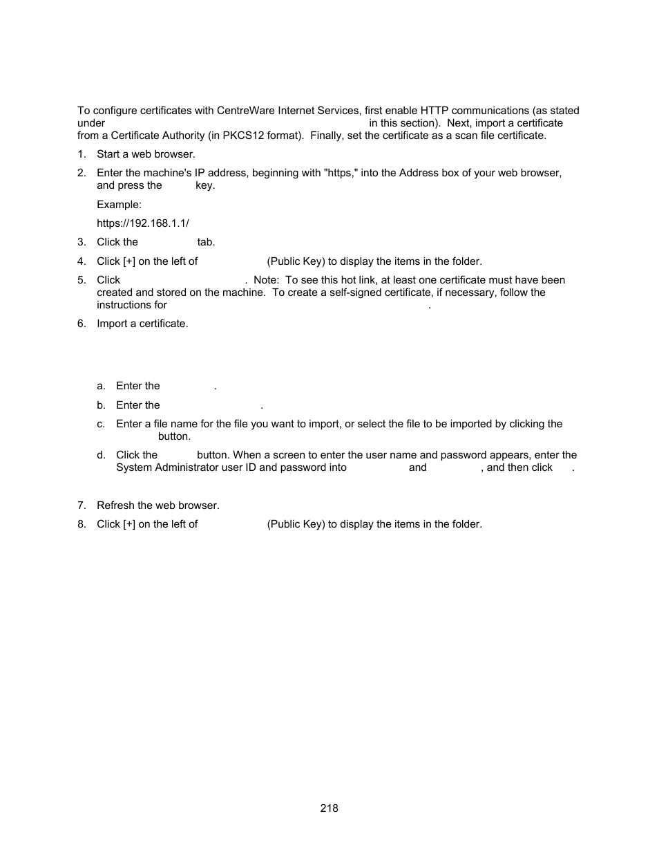 Xerox 7245 User Manual | Page 218 / 300