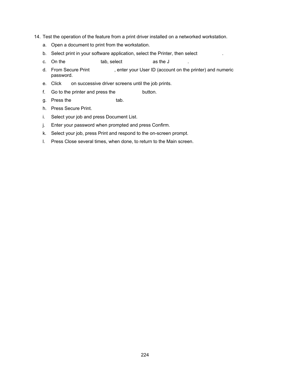 Xerox 7245 User Manual | Page 224 / 300