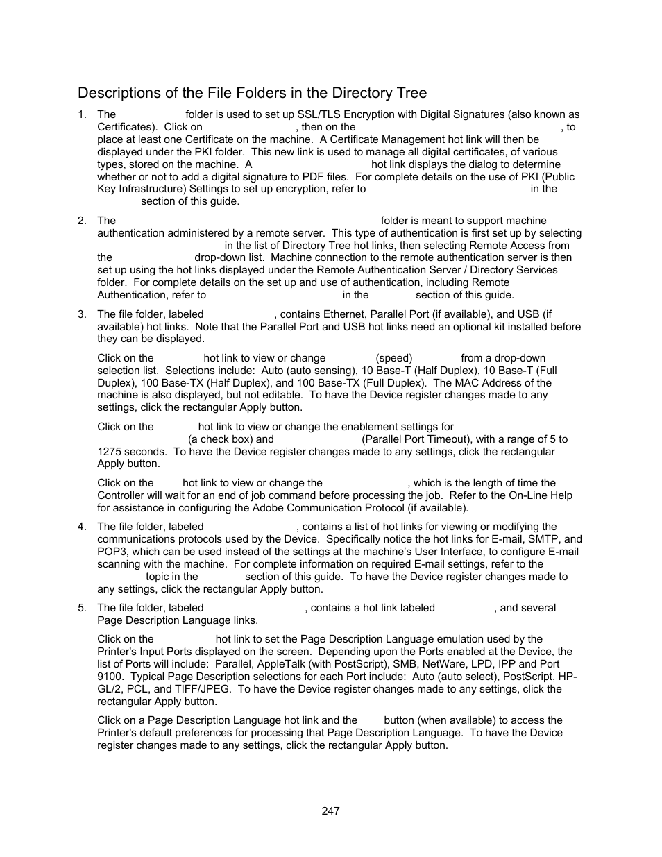 Xerox 7245 User Manual | Page 247 / 300