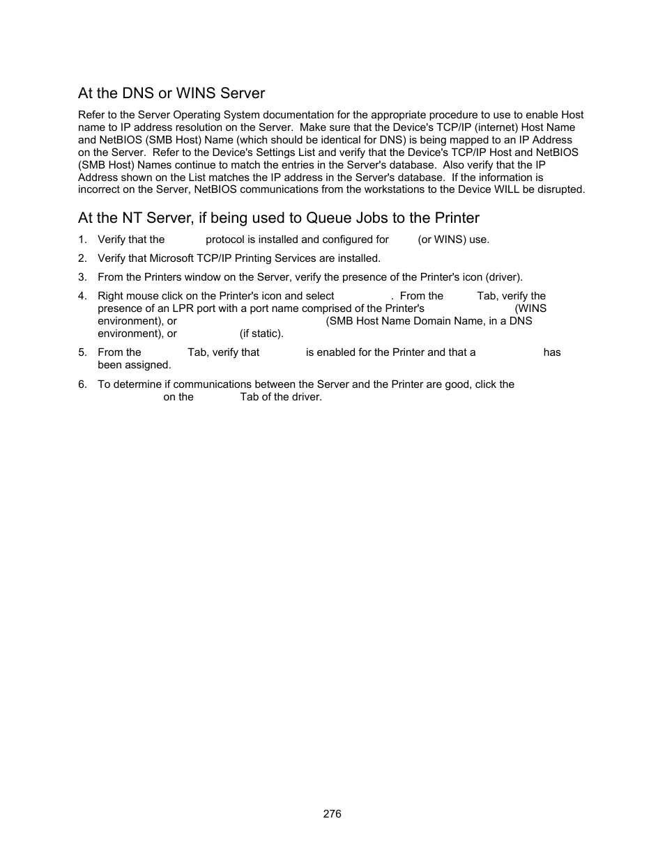 At the dns or wins server | Xerox 7245 User Manual | Page 276 / 300