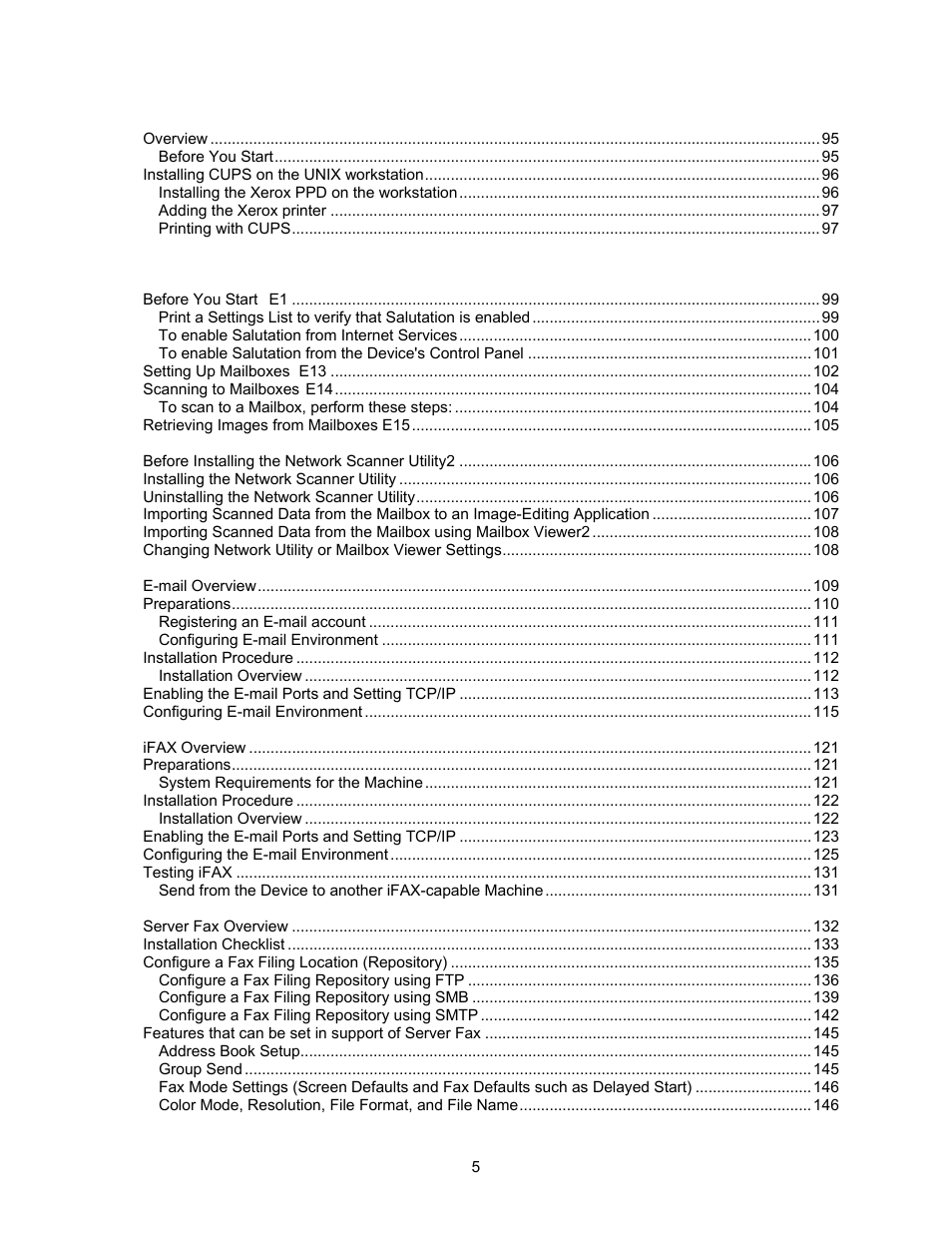 Xerox 7245 User Manual | Page 5 / 300