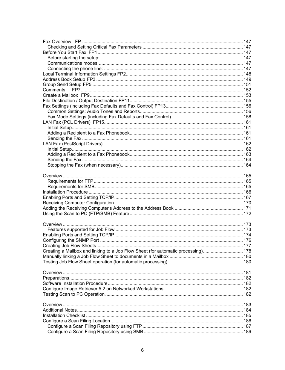 Xerox 7245 User Manual | Page 6 / 300