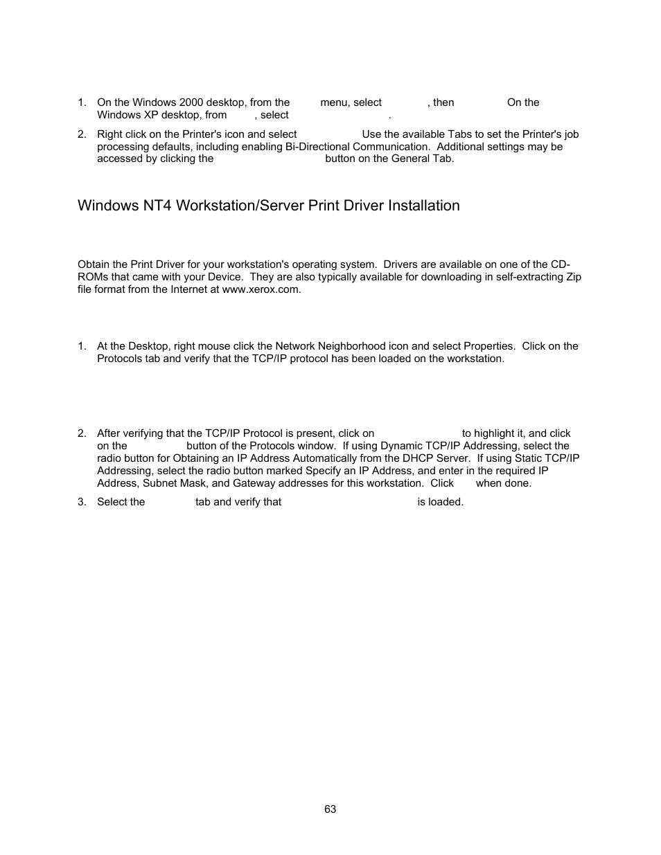 Xerox 7245 User Manual | Page 63 / 300