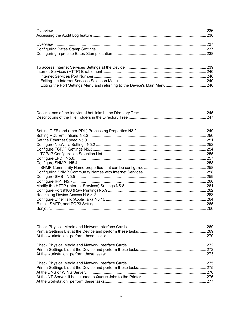 Xerox 7245 User Manual | Page 8 / 300