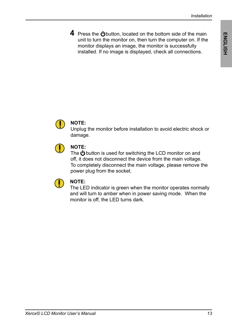 Xerox XR3 Series User Manual | Page 14 / 27