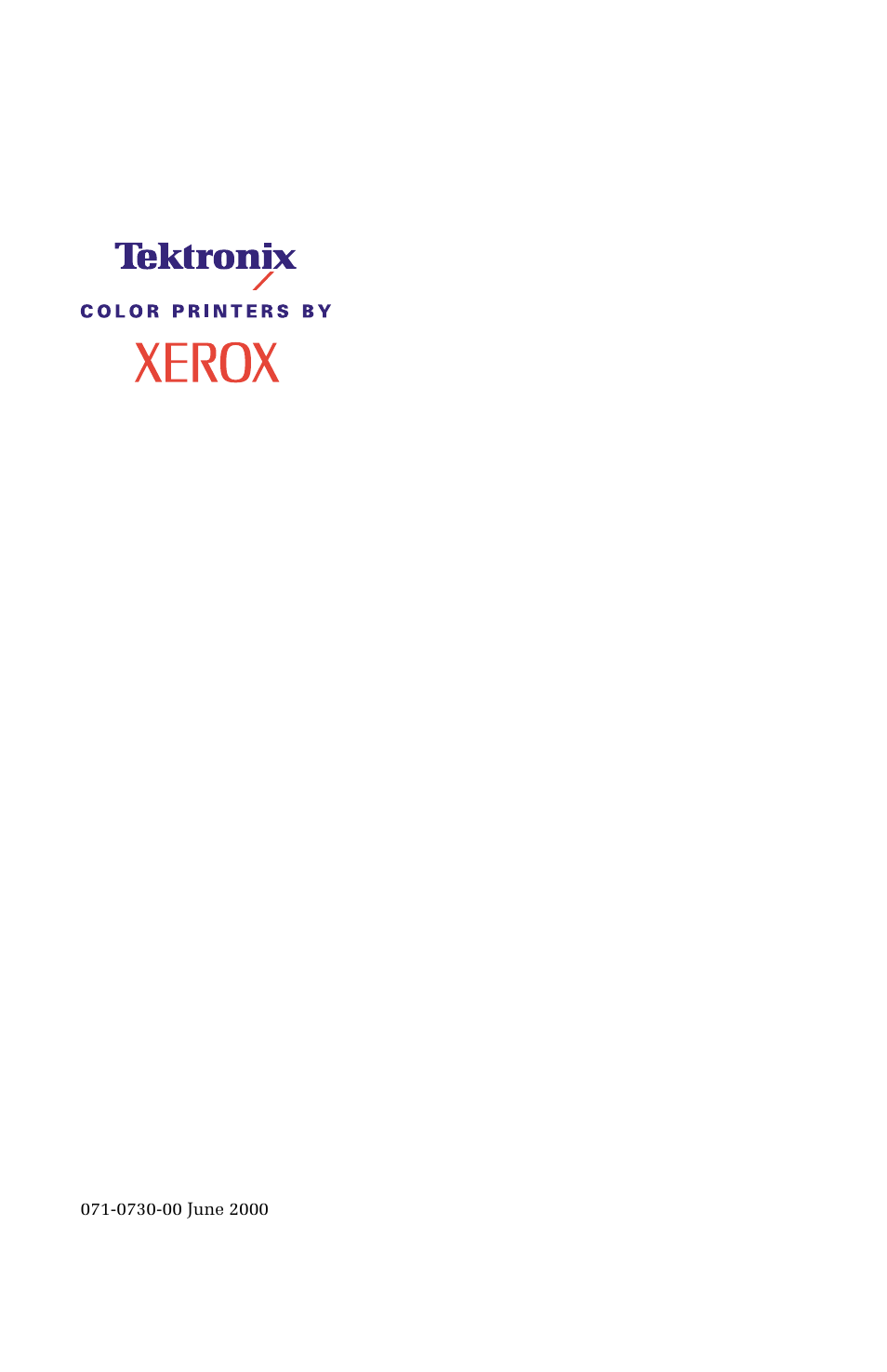 Phaser, 1235 color printer user guide | Xerox 1235 User Manual | Page 3 / 88