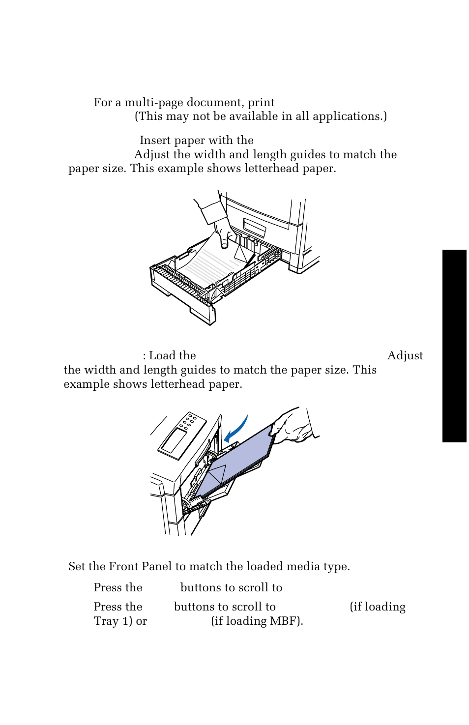 Printing side 2, User guide, Sided prints | Xerox 1235 User Manual | Page 57 / 88