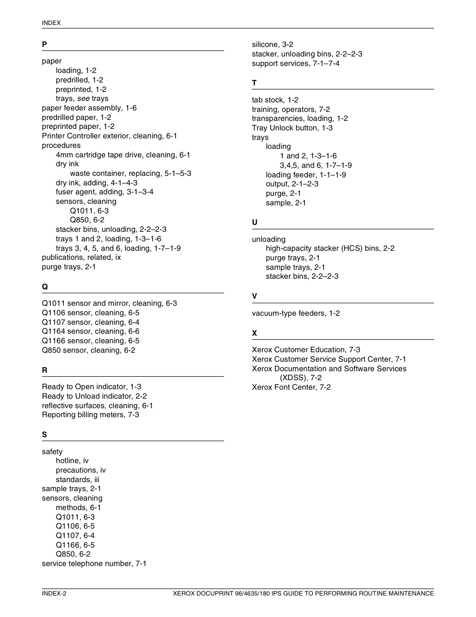 Xerox 96/4635/180 IPS User Manual | Page 50 / 51