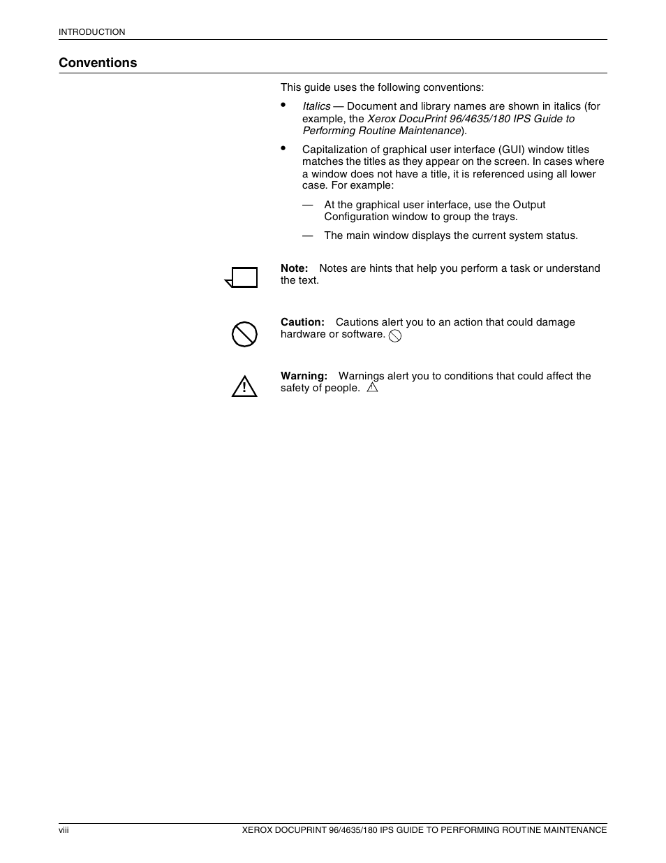 Xerox 96/4635/180 IPS User Manual | Page 8 / 51