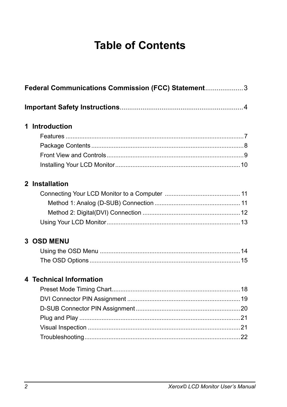 Xerox XA7 SERIES User Manual | Page 3 / 23