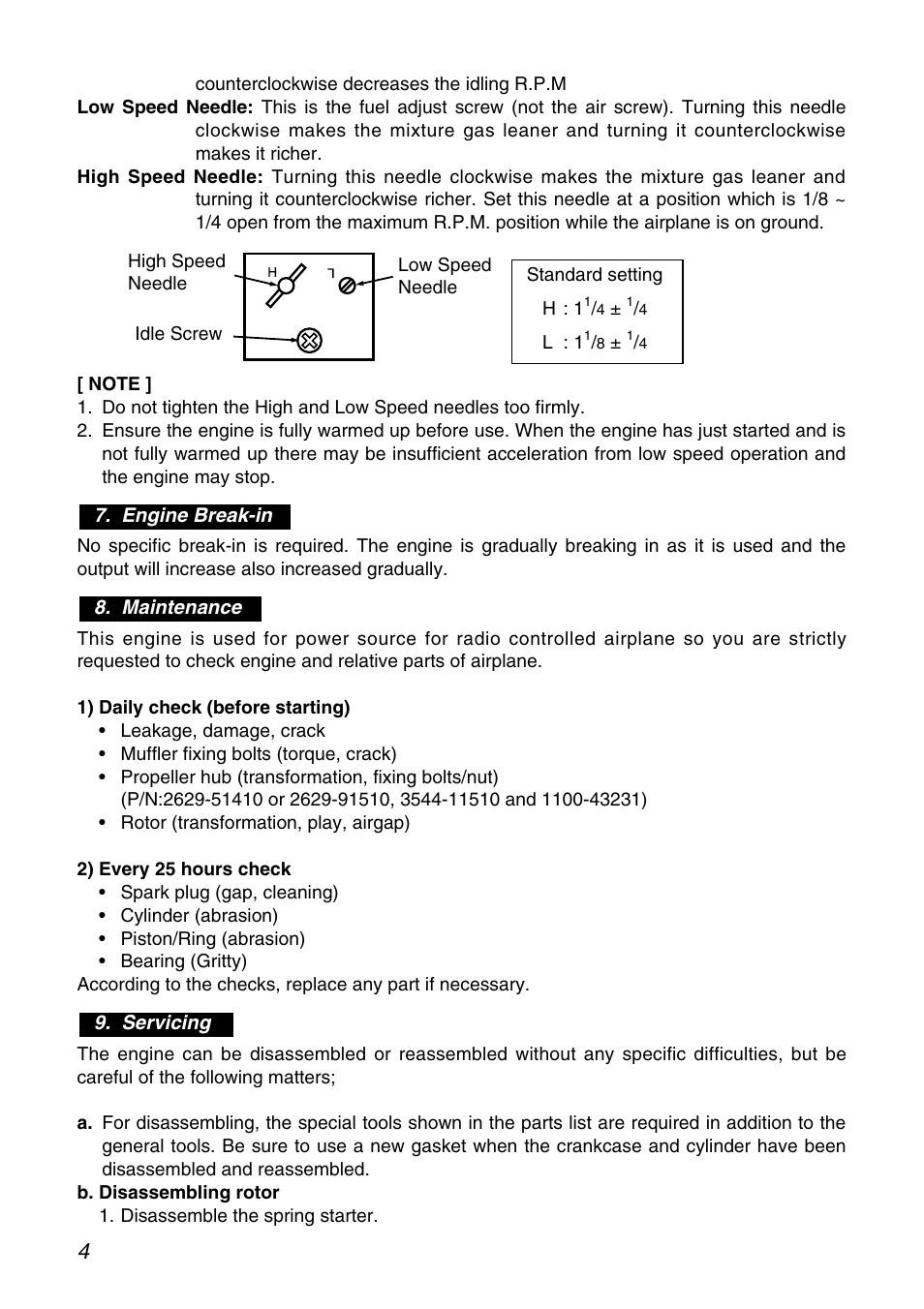 Zenoah G800BPU-1 User Manual | Page 4 / 8