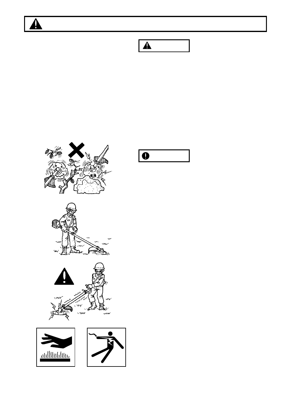 For safe operation | Zenoah BCZ2500SW User Manual | Page 10 / 42