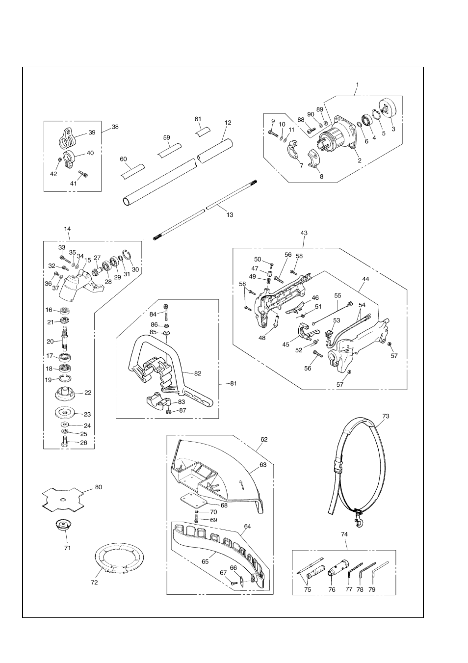 Zenoah BC3400DLM User Manual | Page 2 / 13