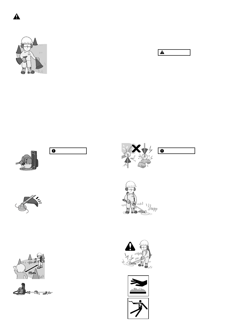 For safe operation | Zenoah BK2650DL User Manual | Page 6 / 16
