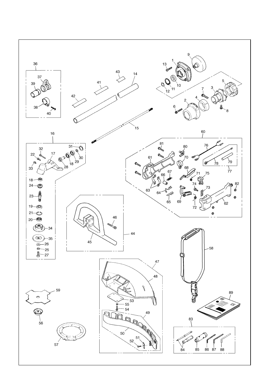 Zenoah BC3401DWM User Manual | Page 2 / 14