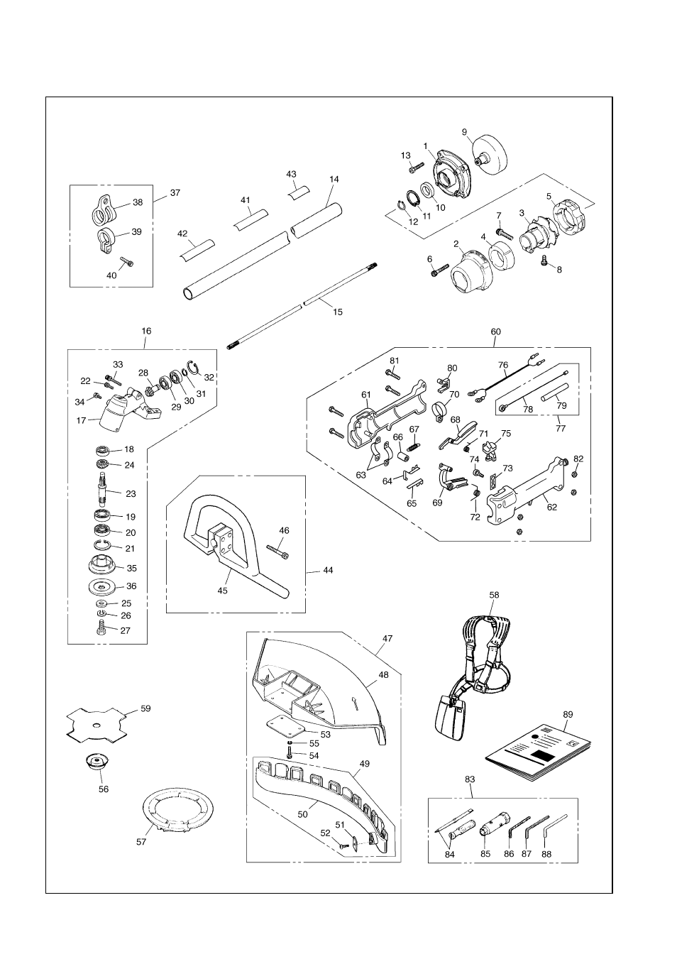 Zenoah BC3401DWM User Manual | Page 8 / 14