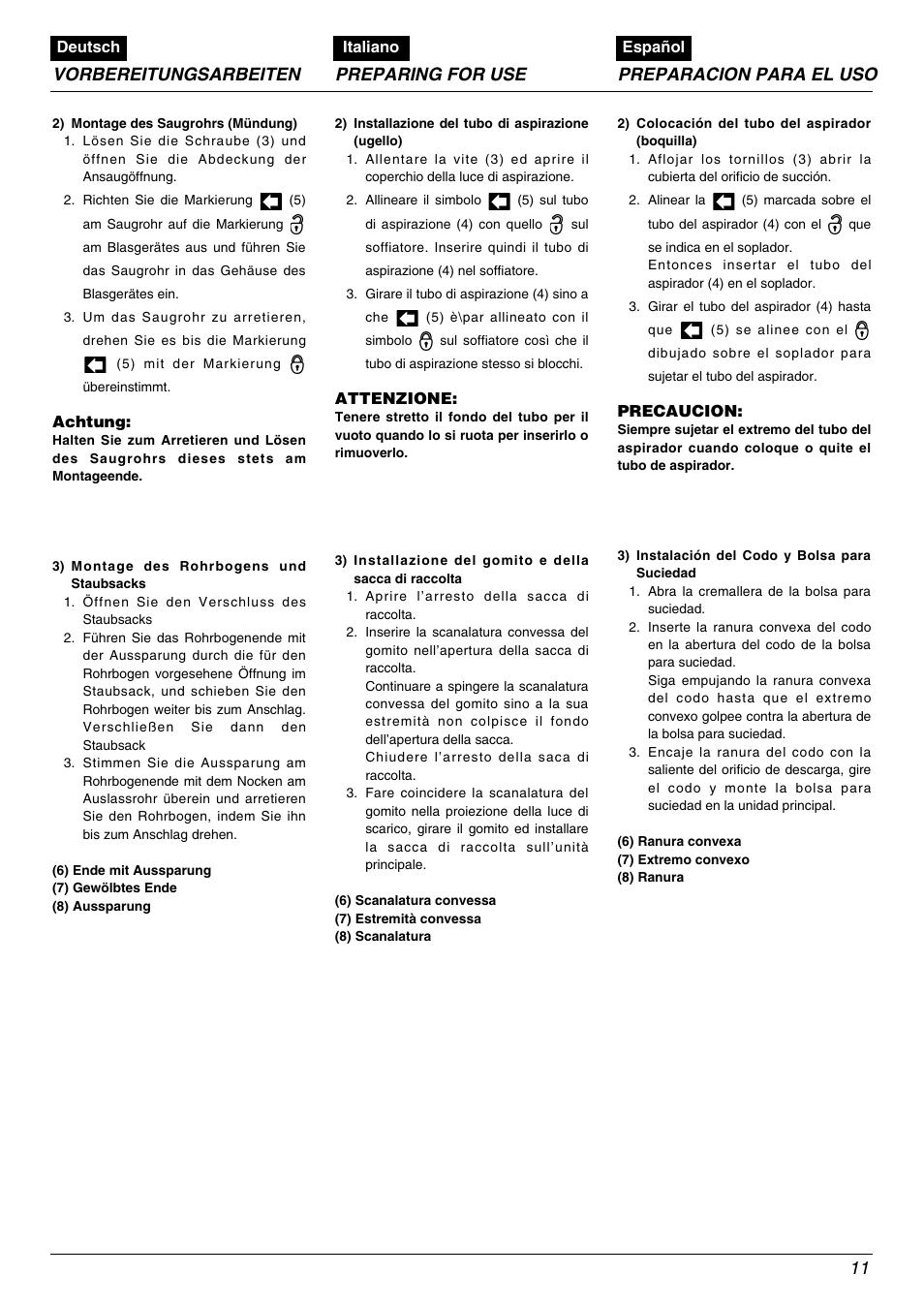 Zenoah HB2311EZ User Manual | Page 11 / 20