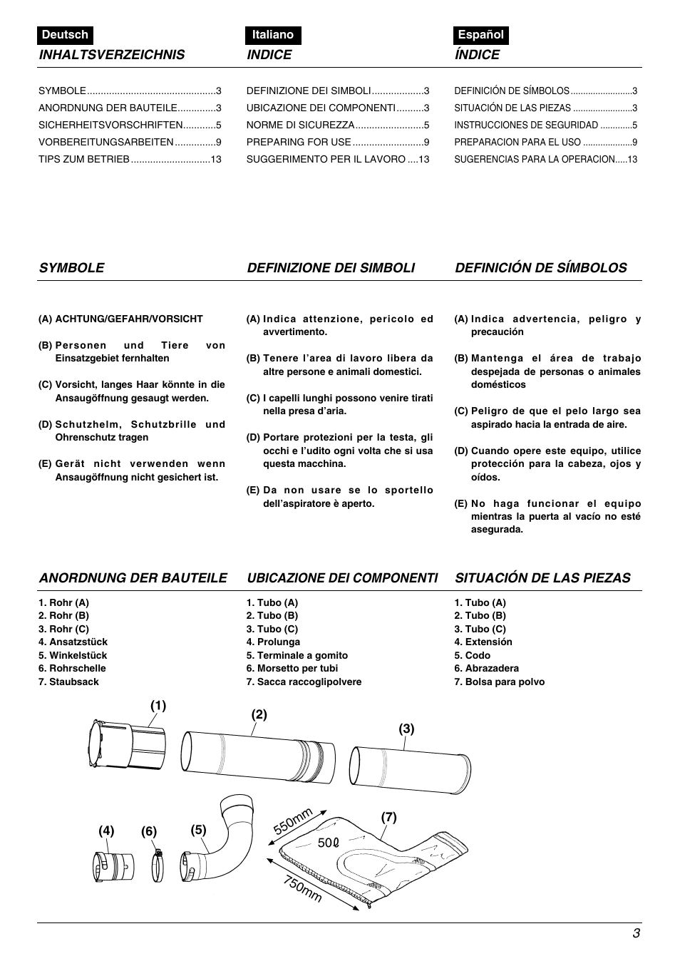 Zenoah HB2311EZ User Manual | Page 3 / 20