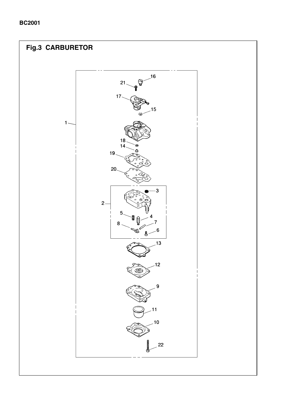 Zenoah BC2001 User Manual | Page 6 / 8