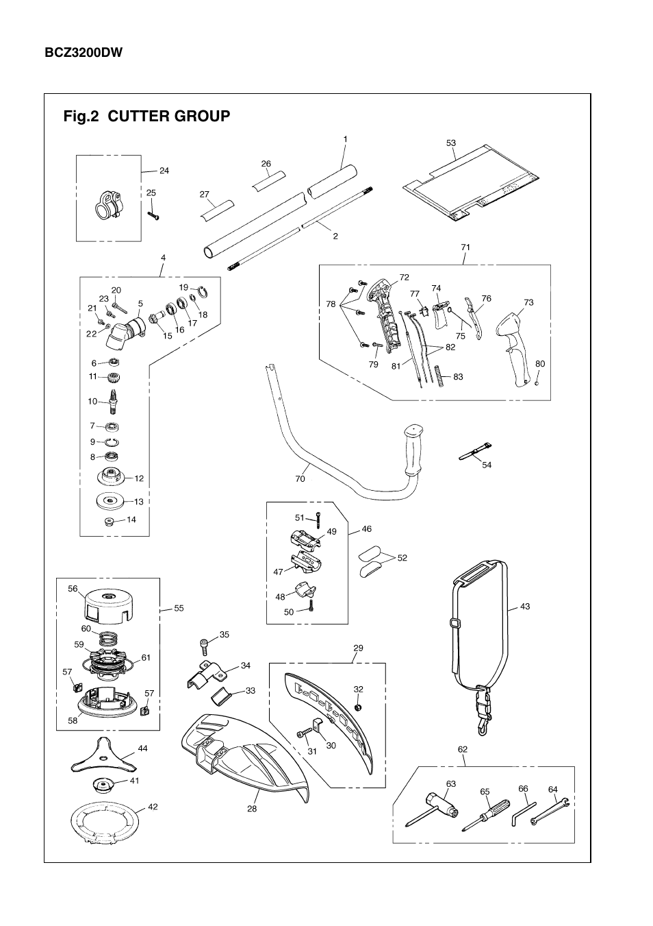 Zenoah BCZ3200DL User Manual | Page 4 / 8