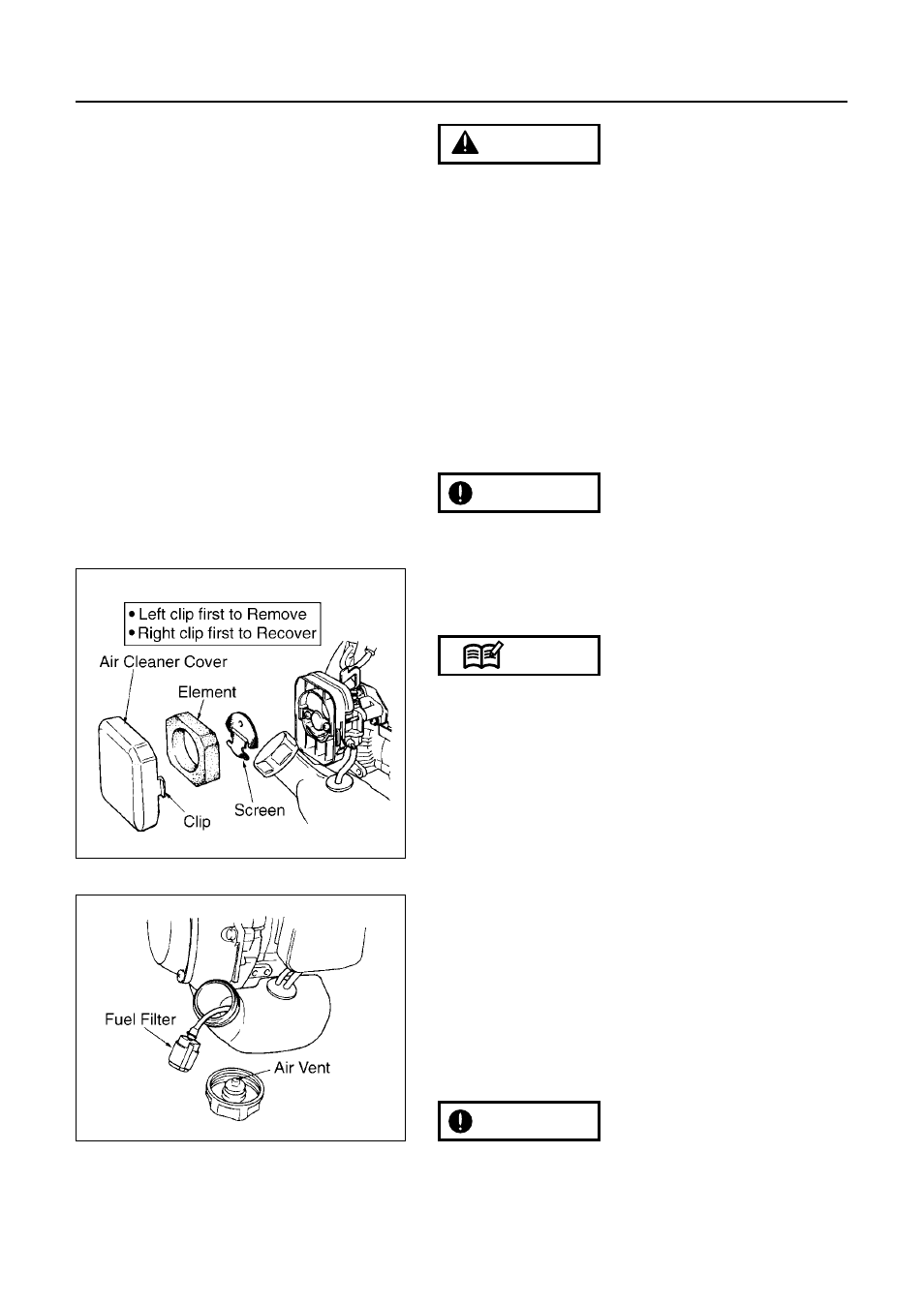 Maintenance | Zenoah PE2500H User Manual | Page 15 / 20