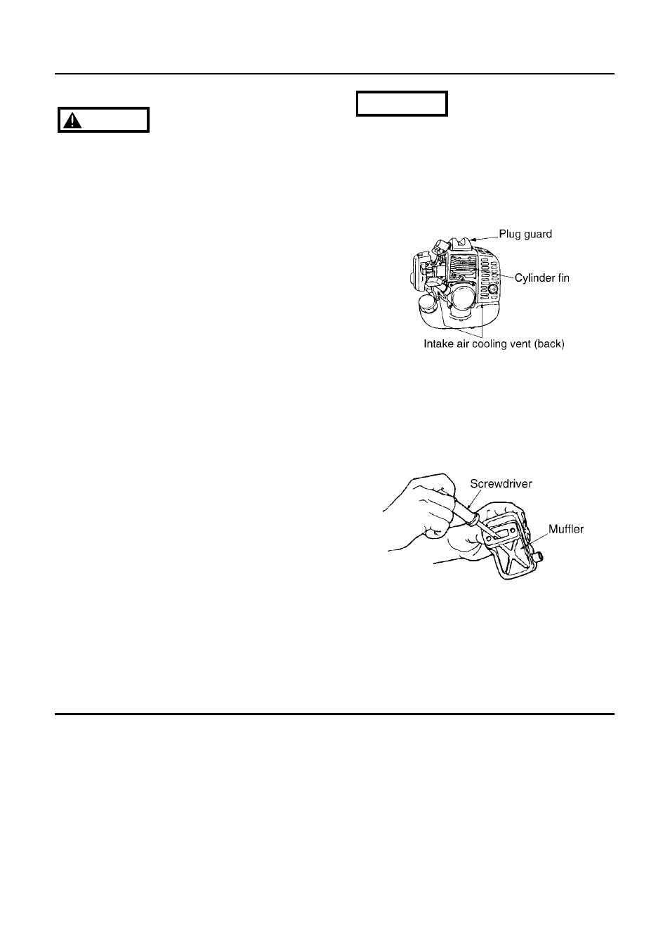 Maintenance storage | Zenoah BC2601DL User Manual | Page 17 / 26