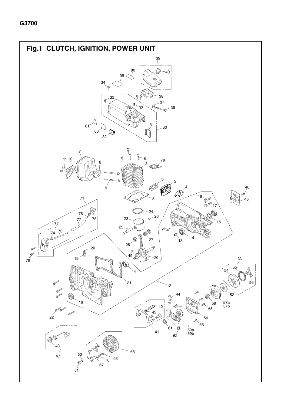 Zenoah G3700 User Manual | Page 2 / 9