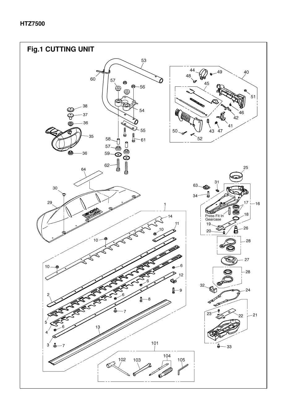 Zenoah CHTZ7500 User Manual | Page 2 / 10