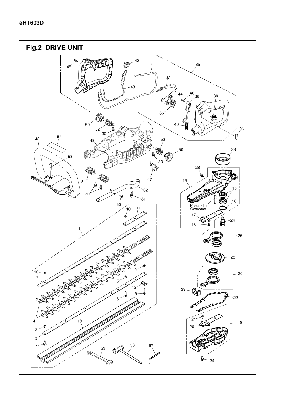 Zenoah EHT603D User Manual | Page 4 / 11