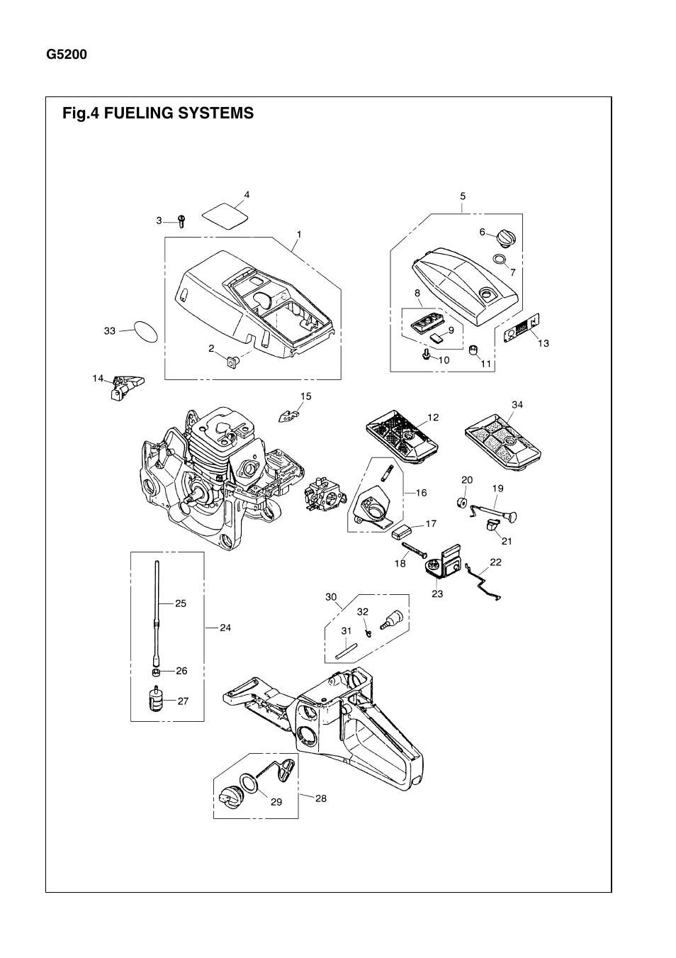 Zenoah G5200 User Manual | Page 8 / 18