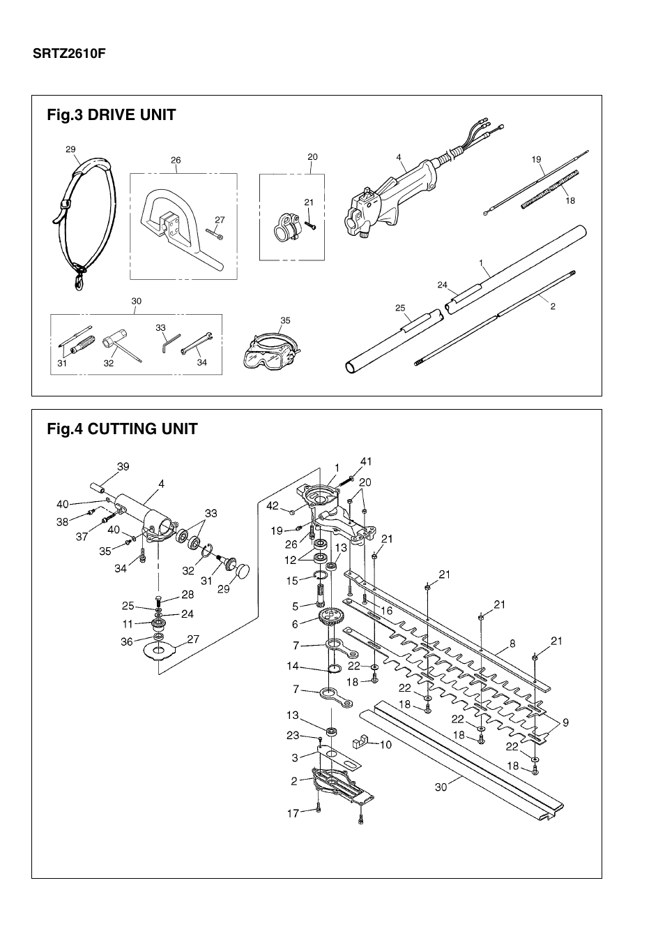 Zenoah SRTZ2610 User Manual | Page 4 / 9