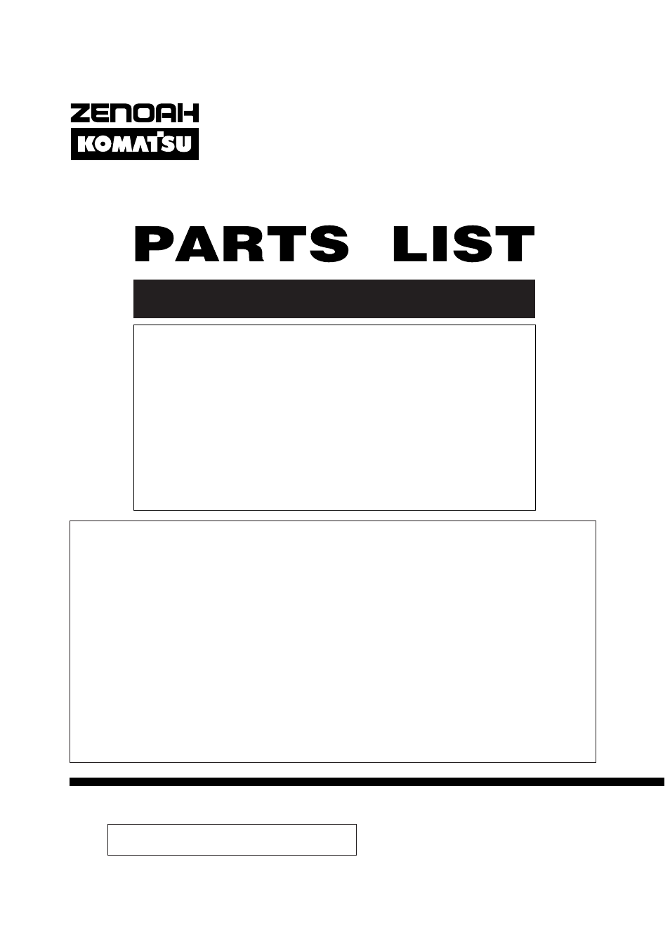 Zenoah BK3400FL User Manual | 12 pages