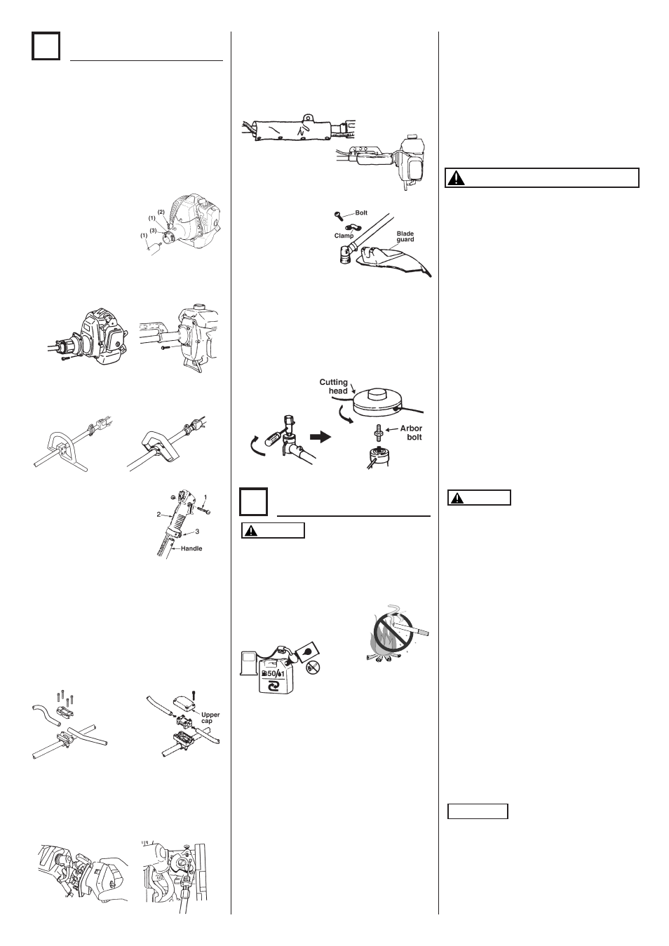 Setup, Fuel | Zenoah BC530WE User Manual | Page 2 / 4