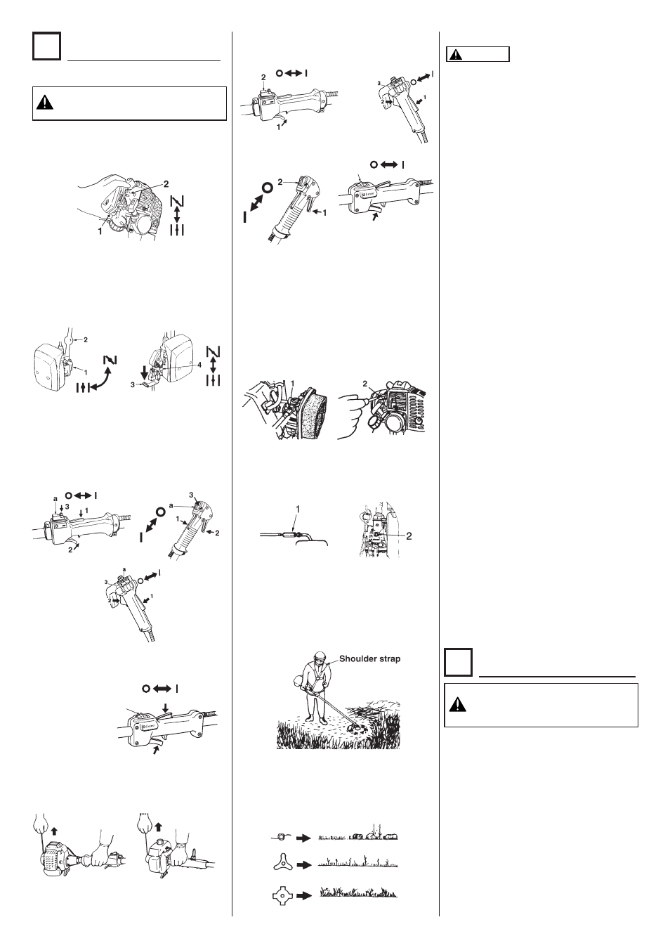 Maintenance | Zenoah BC530WE User Manual | Page 3 / 4