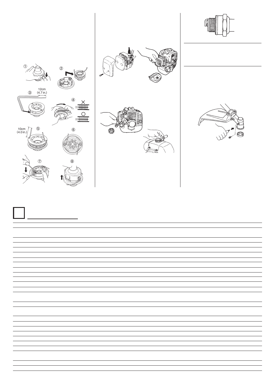 Specifications | Zenoah BC530WE User Manual | Page 4 / 4