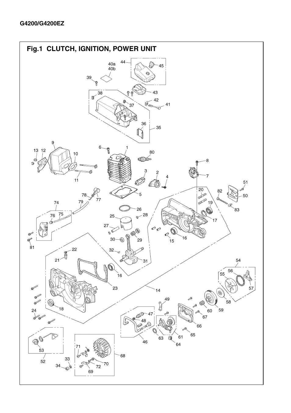 Zenoah G4200/G4200EZ User Manual | Page 2 / 9