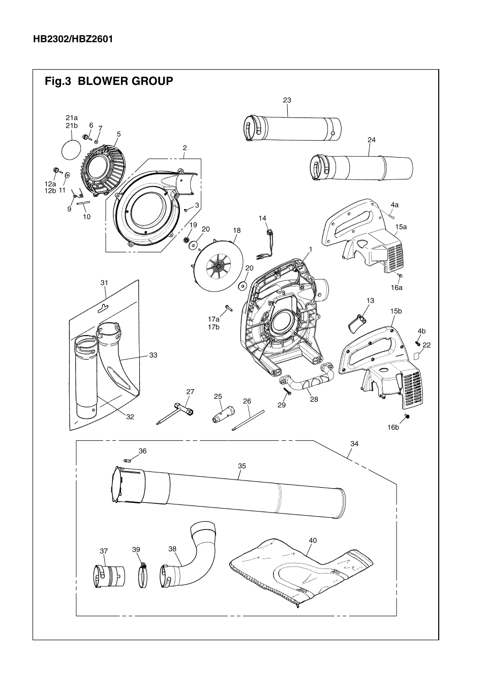 Zenoah HB2302 User Manual | Page 6 / 8