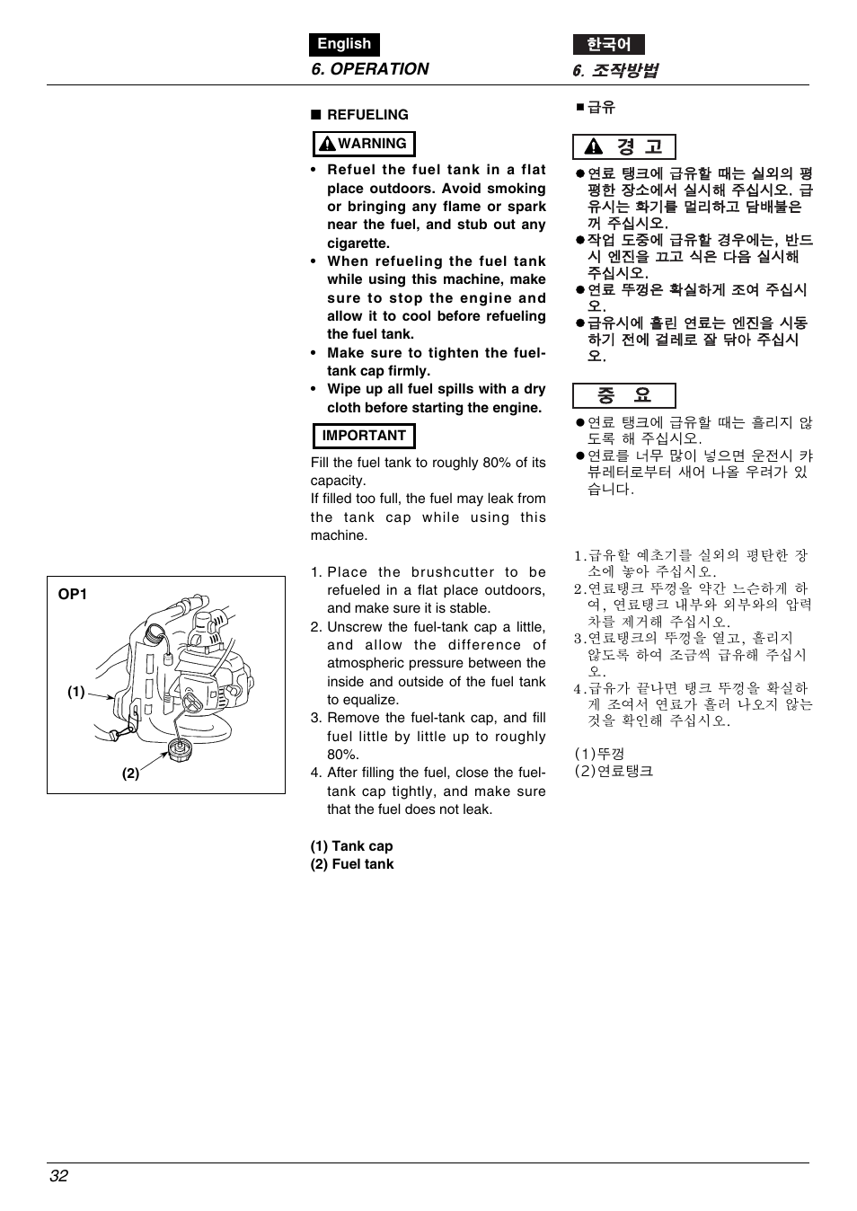 Zenoah BK2650DL-Hb User Manual | Page 32 / 56