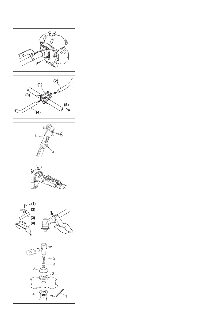 Set up | Zenoah YM415FW User Manual | Page 3 / 8