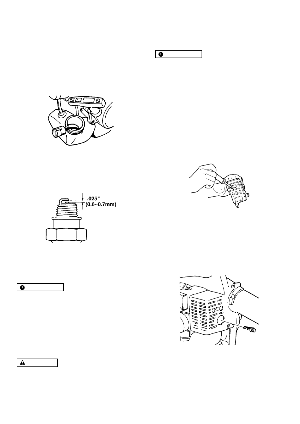 Maintenance | Zenoah KOMAT'SU HB2302 User Manual | Page 12 / 16