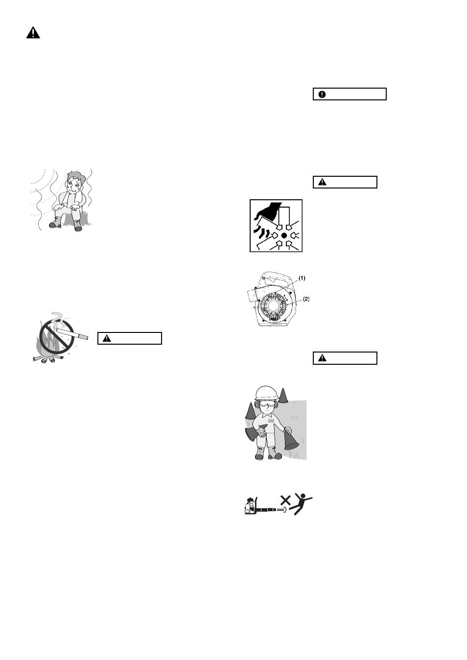 For safe operation | Zenoah KOMAT'SU HB2302 User Manual | Page 6 / 16