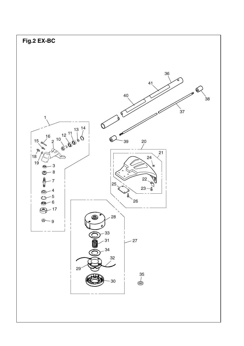 Zenoah EX-LRT (ATT) User Manual | Page 4 / 15