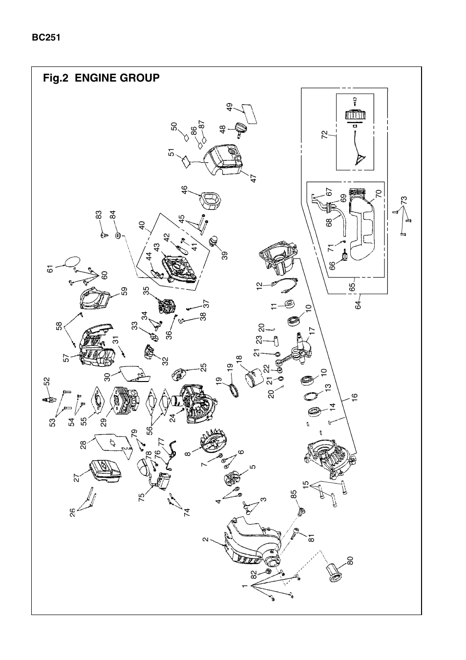 Zenoah BC251 User Manual | Page 4 / 5