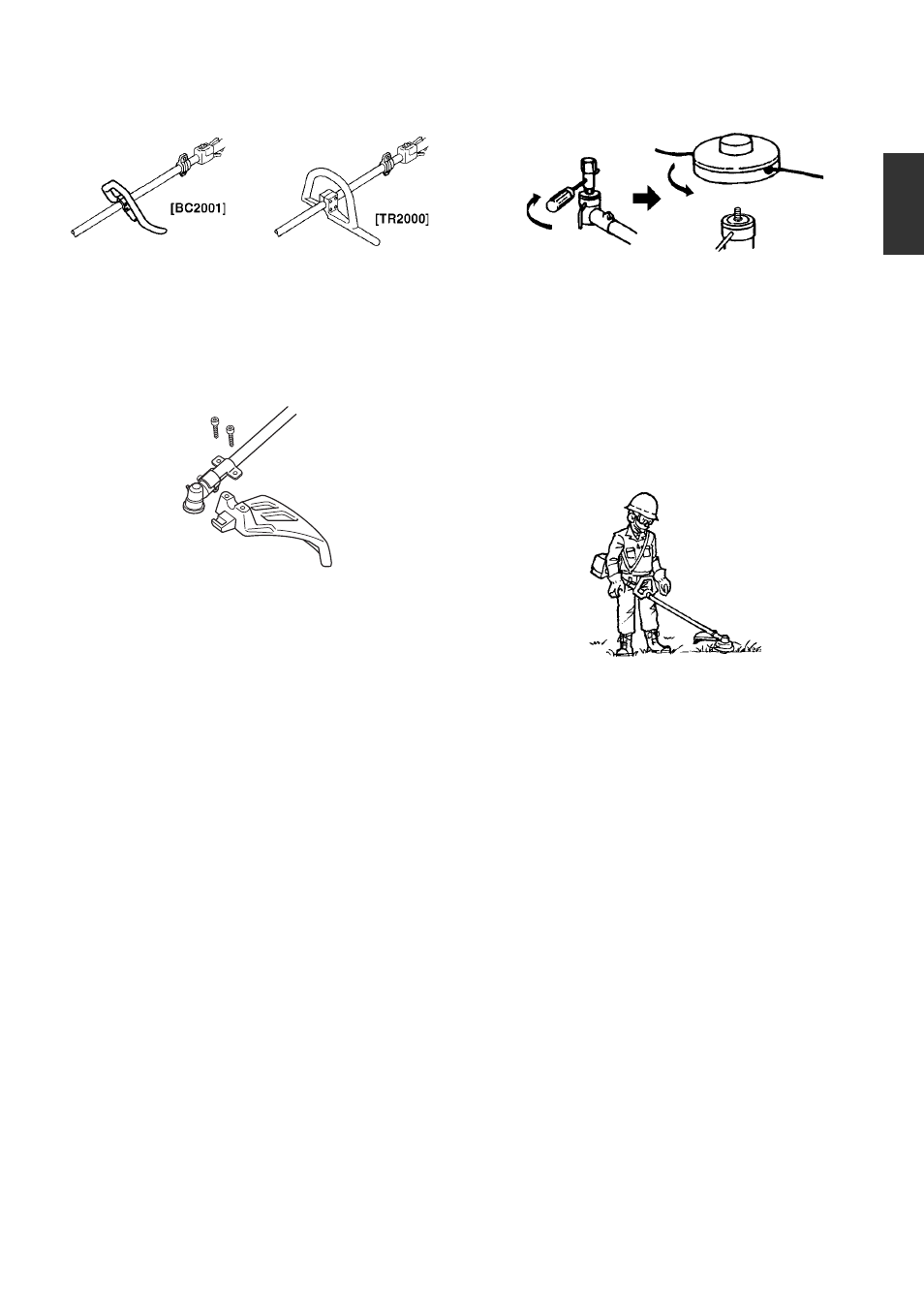 Set up | Zenoah TR2001 User Manual | Page 9 / 16