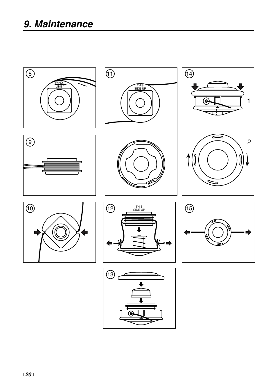 Maintenance | Zenoah BT225 User Manual | Page 20 / 32