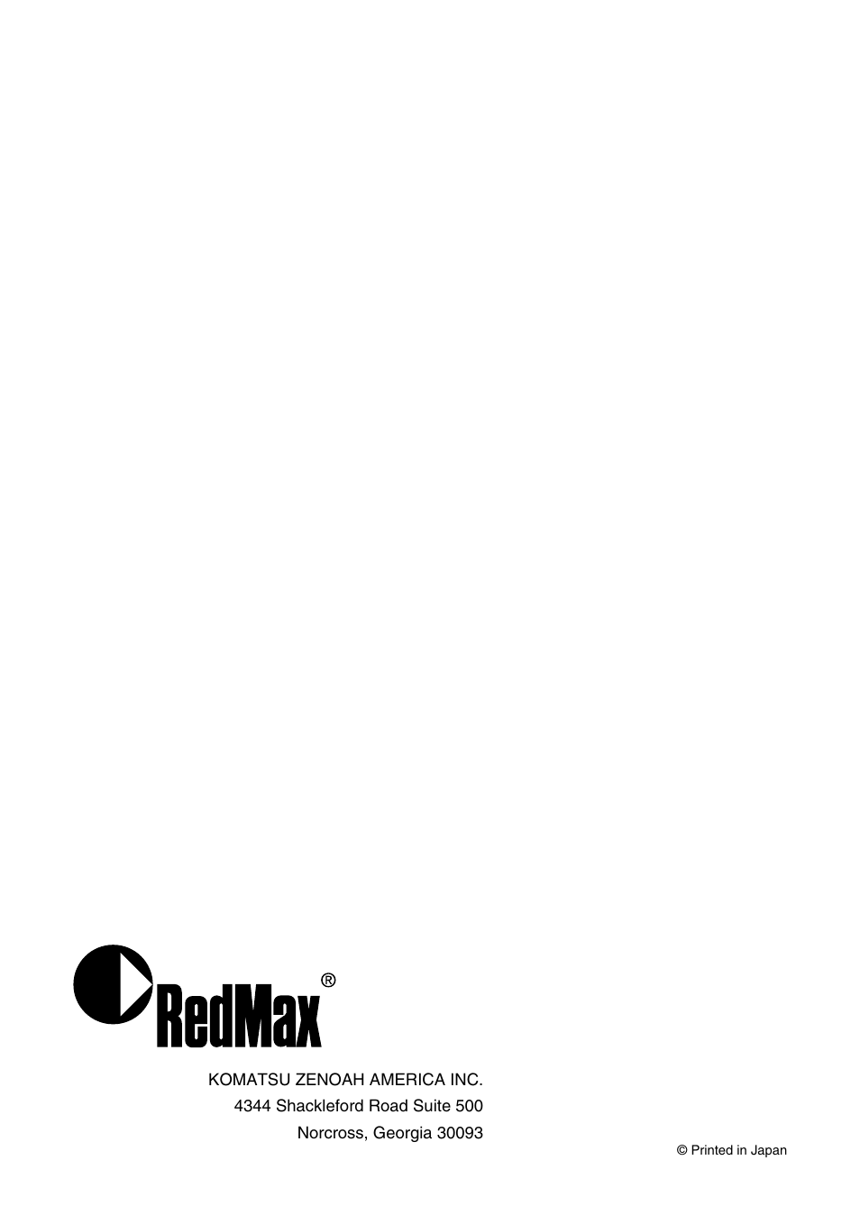 Zenoah BT225 User Manual | Page 32 / 32