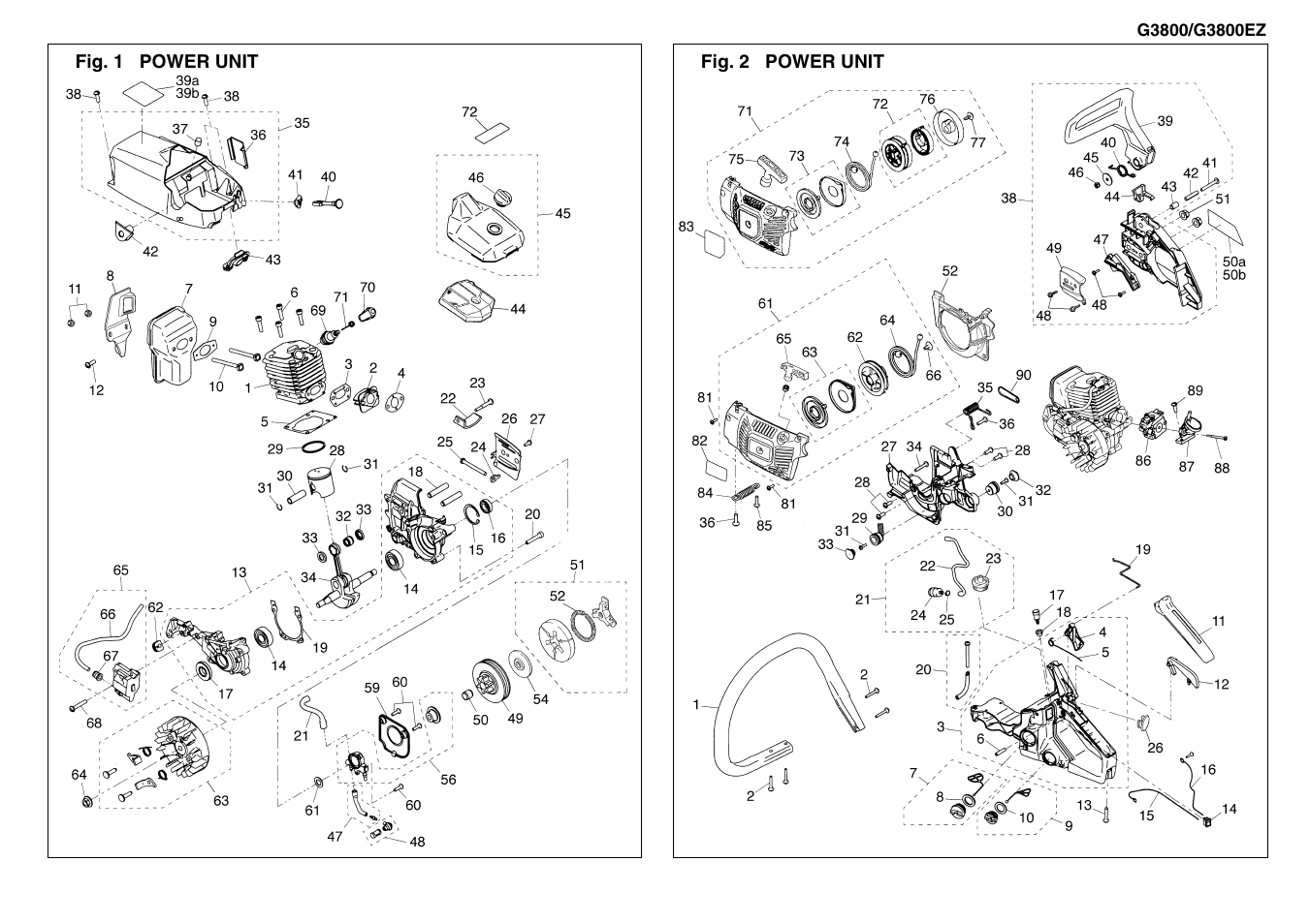 Zenoah G3800EZ User Manual | Page 2 / 4