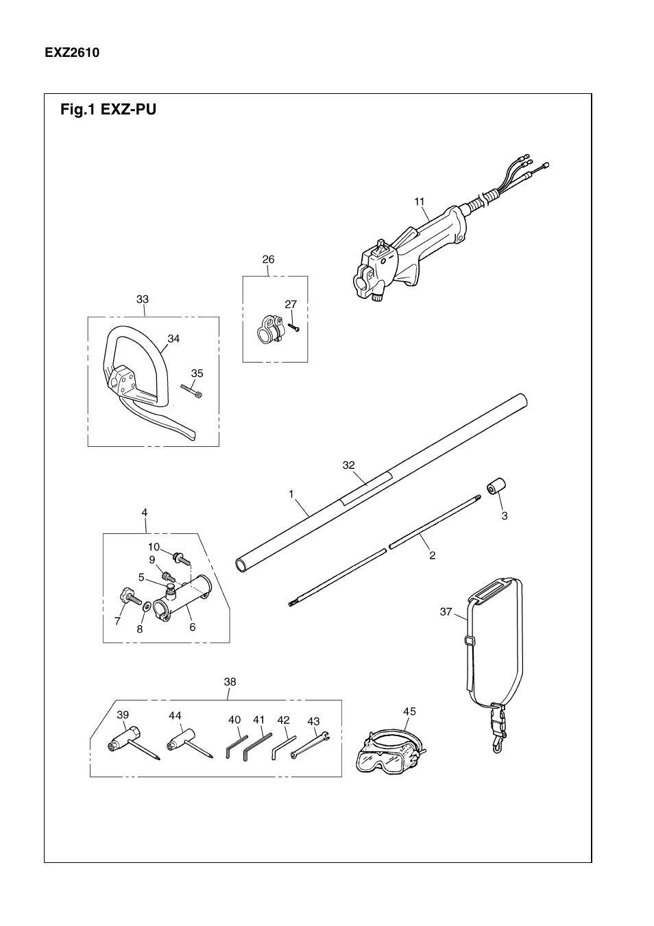 Zenoah EXZ-PU User Manual | Page 2 / 14