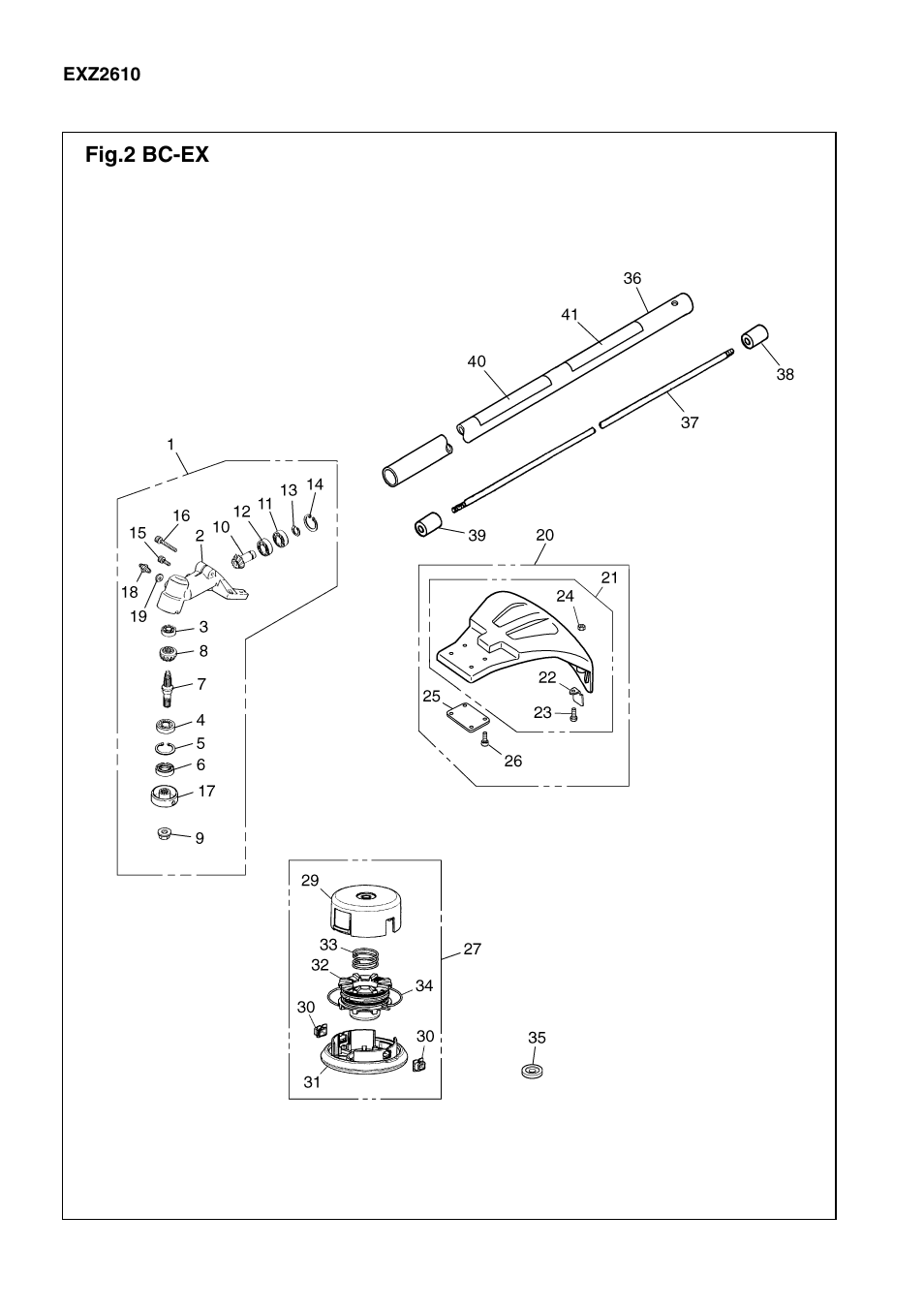 Zenoah EXZ-PU User Manual | Page 4 / 14