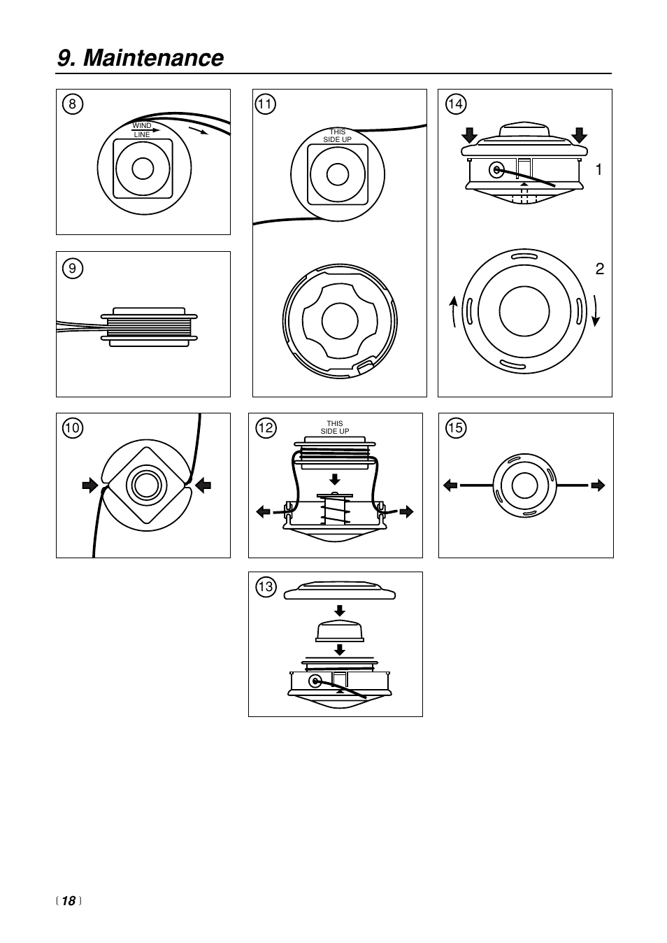 Maintenance | Zenoah BT250 User Manual | Page 18 / 24